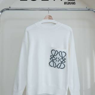 로에베 레플리카 남여공용 아나그램 포켓 디테일 모크넥 니트 스웨터 | 명품 레플리카