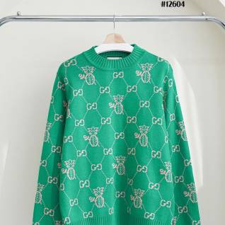 구찌 레플리카 파인애플 GG 자카드 크루넥 니트 스웨터 | 명품 레플리카
